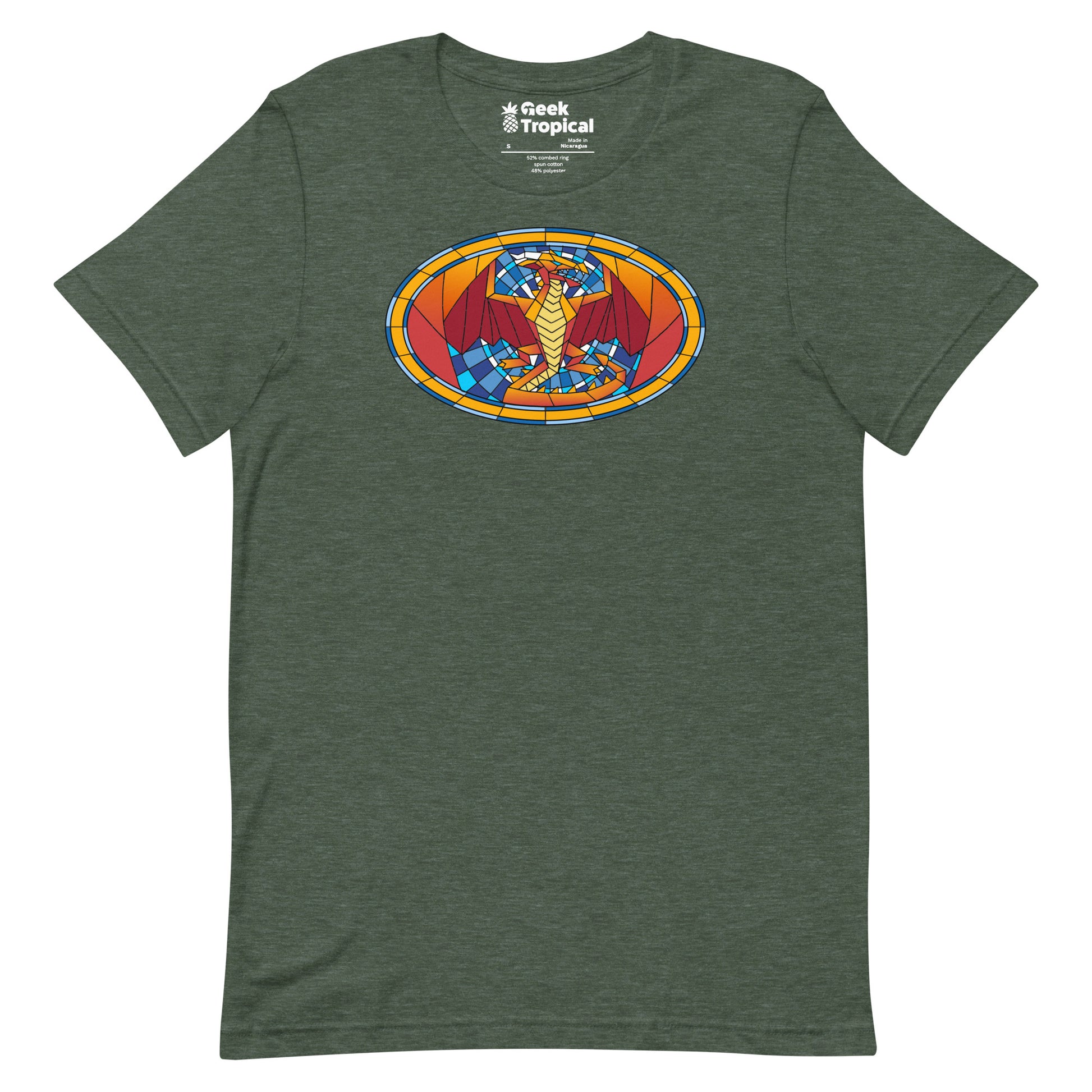 Dragon Stained Glass T-Shirt 14