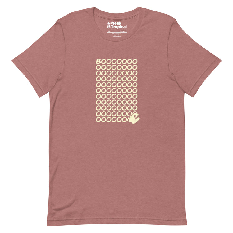 Boo Ghost T-Shirt Geek Nerd Design by Tobe Fonseca Fantasy Prints FLOW DESC WRITING
