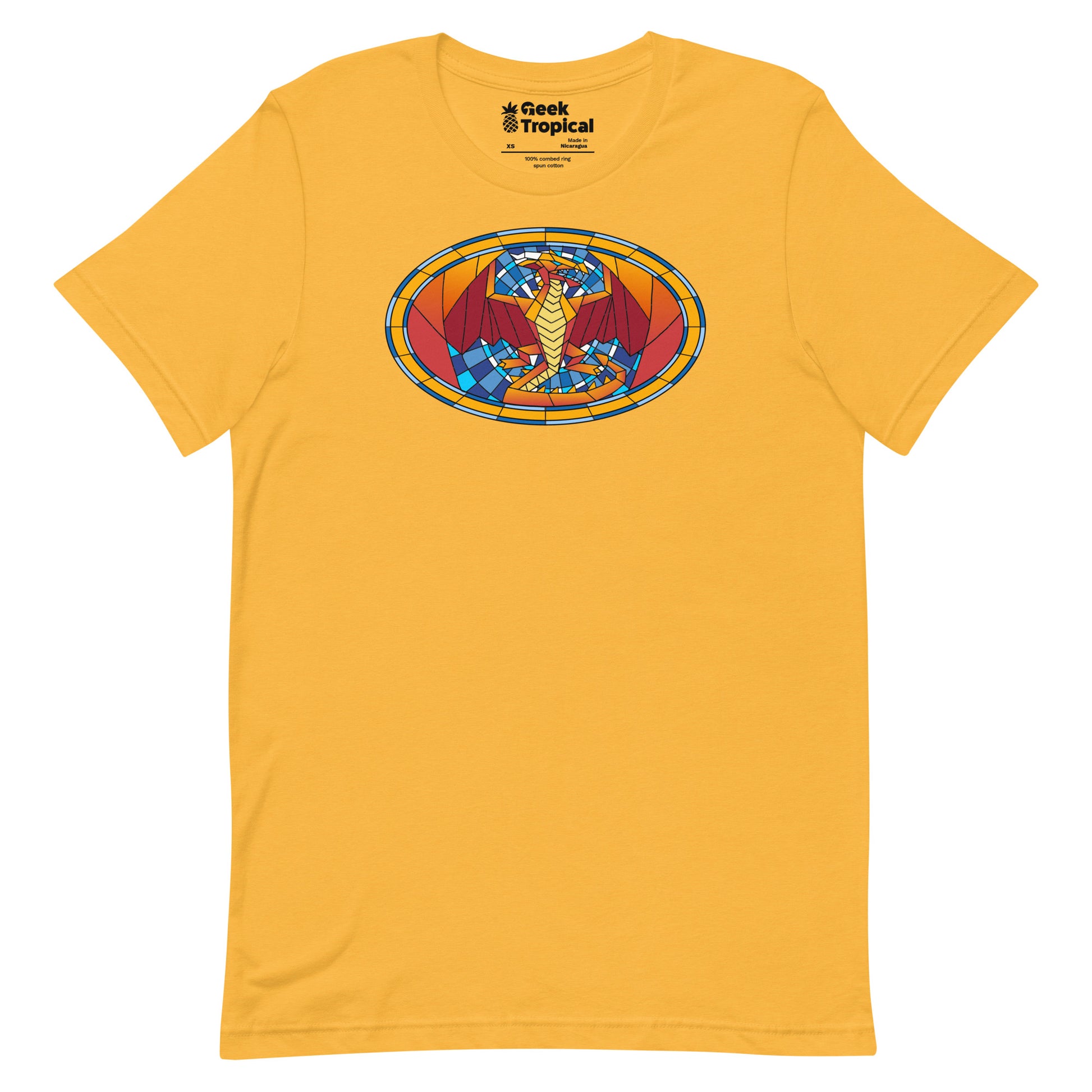 Dragon Stained Glass T-Shirt 16