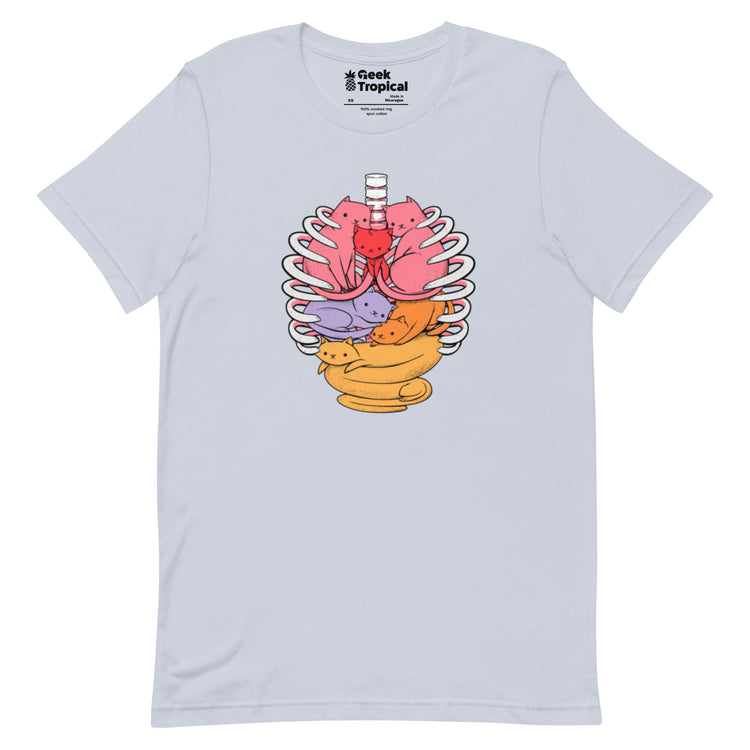 Anatomicat T-Shirt Geek Nerd Animal Patterns Design by Tobe Fonseca FLOW DESC WRITING