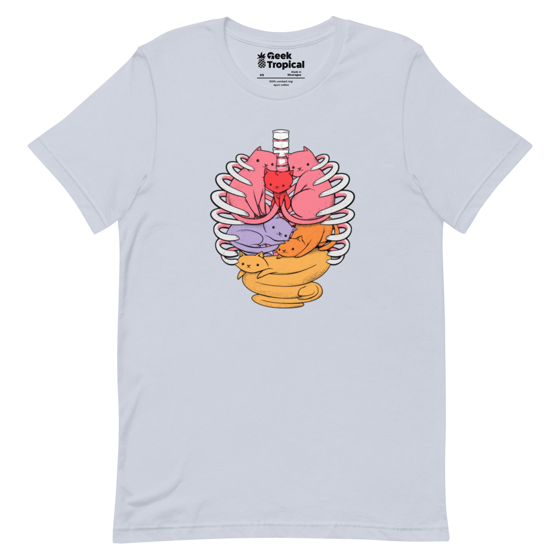 Anatomicat T-Shirt Geek Nerd Animal Patterns Design by Tobe Fonseca FLOW DESC WRITING