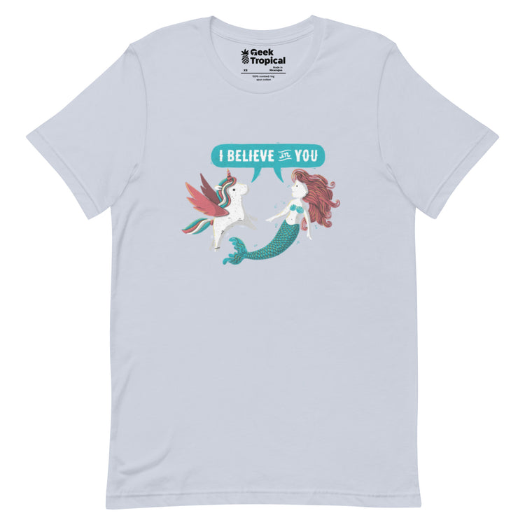 I Believe In You T-Shirt Geek Nerd