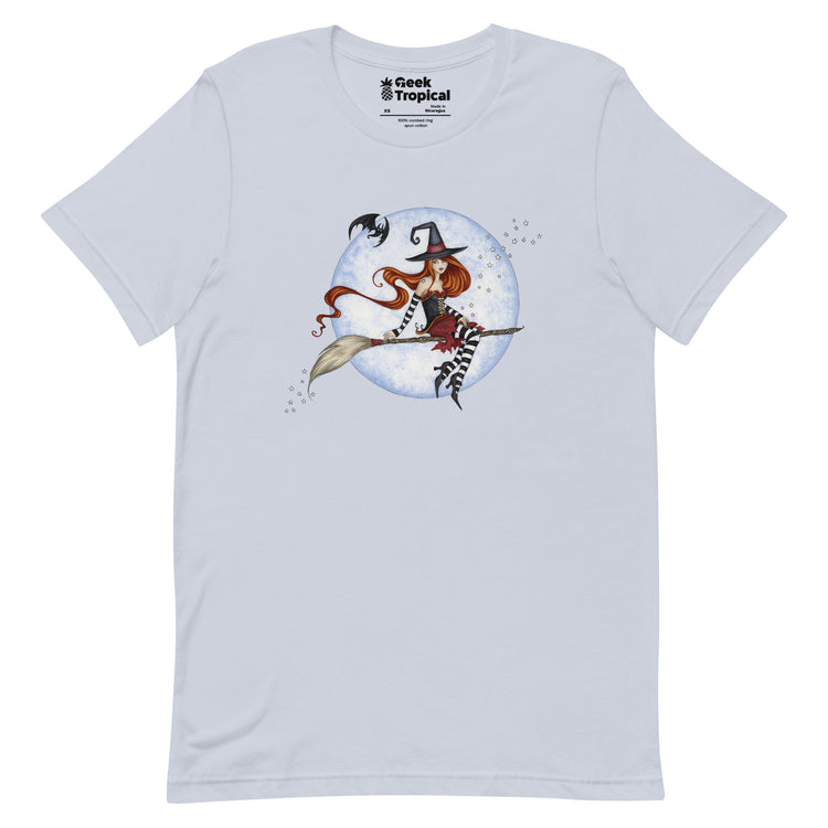 Amy Brown Moonlight Ride T-Shirt Geek Nerd Advertise to Meta Design by Amy Brown Fantasy Prints