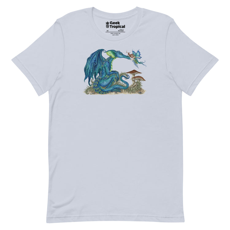Amy Brown Close Encounter T-Shirt Geek Nerd Advertise to Meta Design by Amy Brown Fantasy Prints