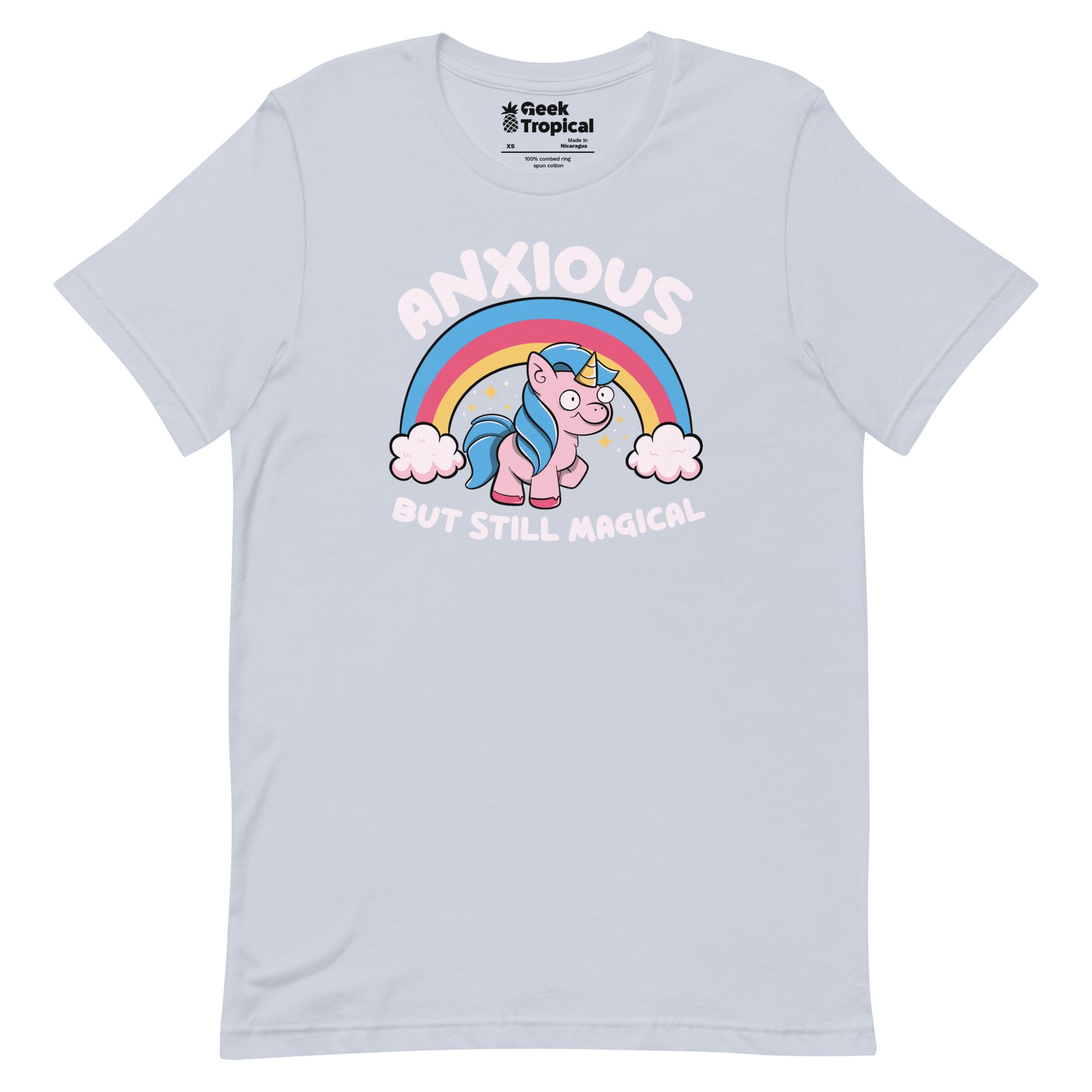 Anxious But Still Magical T-Shirt Geek Nerd Advertise to Meta Design by Tobe Fonseca Fantasy Prints