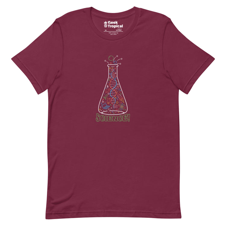 Always Science T-Shirt Geek Nerd Design by Tobe Fonseca FLOW DESC WRITING science print
