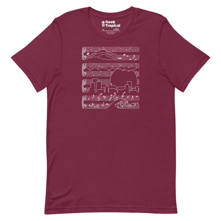 The Moonlight Sonata T-Shirt Geek Nerd Advertise to Meta Design by Tobe Fonseca FLOW DESC WRITING