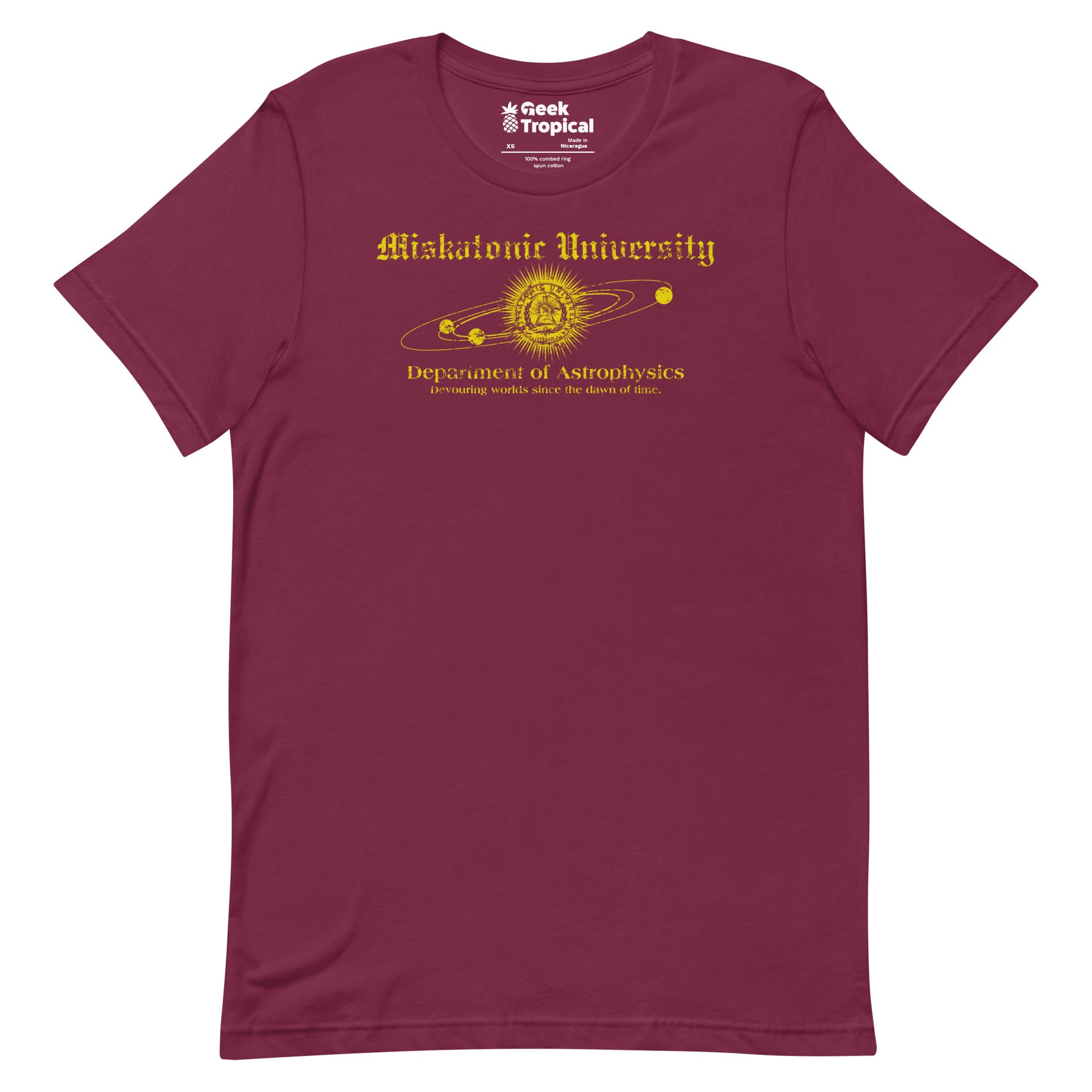 Miskatonic University Astrophysics T-Shirt 8