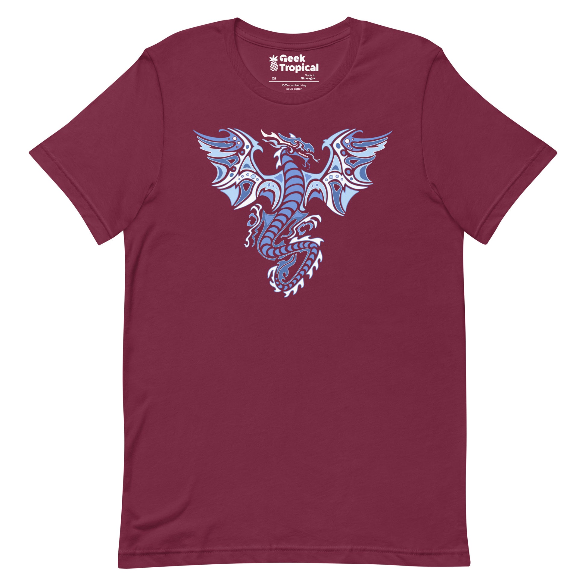 Ice Tribal Dragon T-Shirt 8