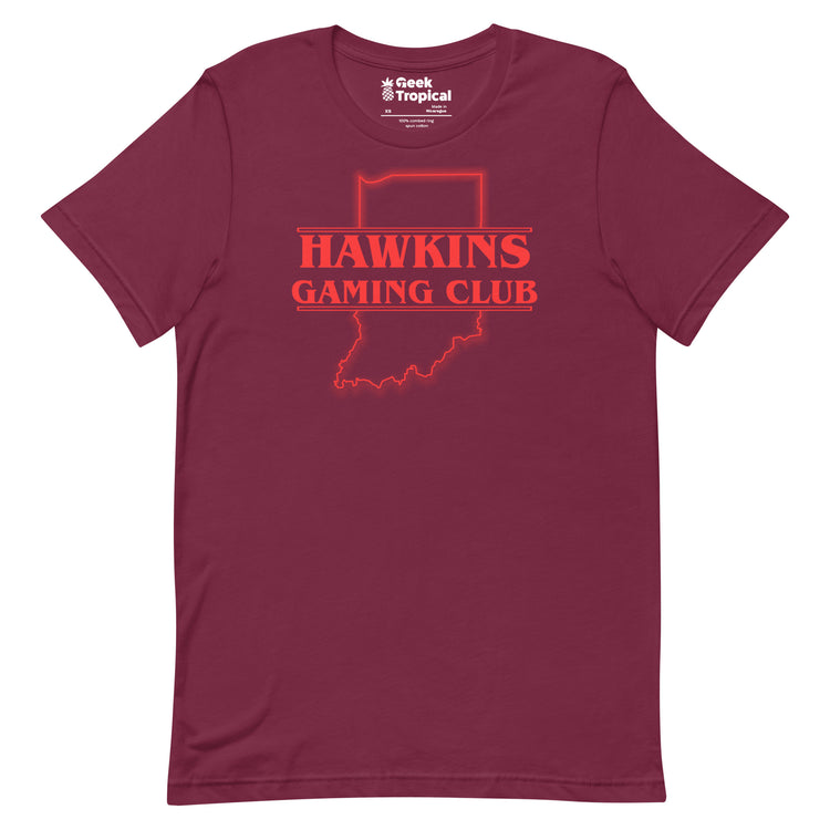 Hawkins Gaming Club T-Shirt Geek Nerd Advertise to Meta dnd & rpg print Fantasy Prints