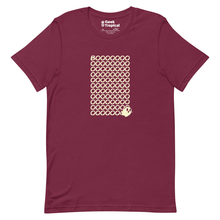 Boo Ghost T-Shirt Geek Nerd Advertise to Meta Design by Tobe Fonseca Fantasy Prints
