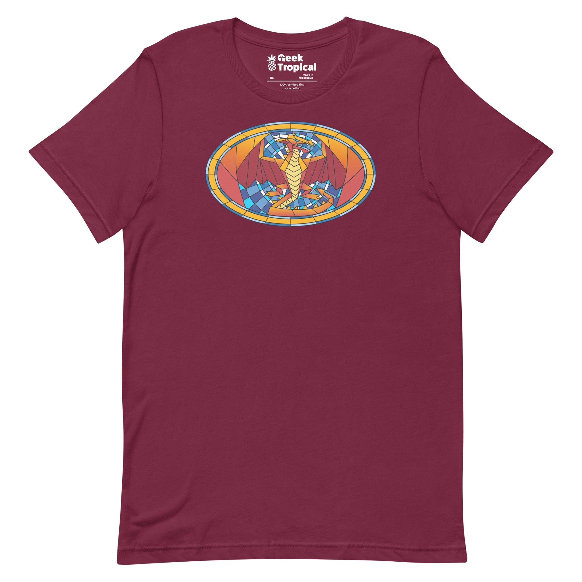 Dragon Stained Glass T-Shirt 10