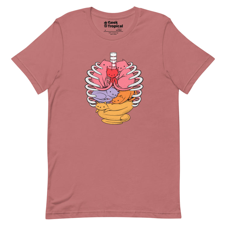 Anatomicat T-Shirt Geek Nerd Animal Patterns Design by Tobe Fonseca FLOW DESC WRITING