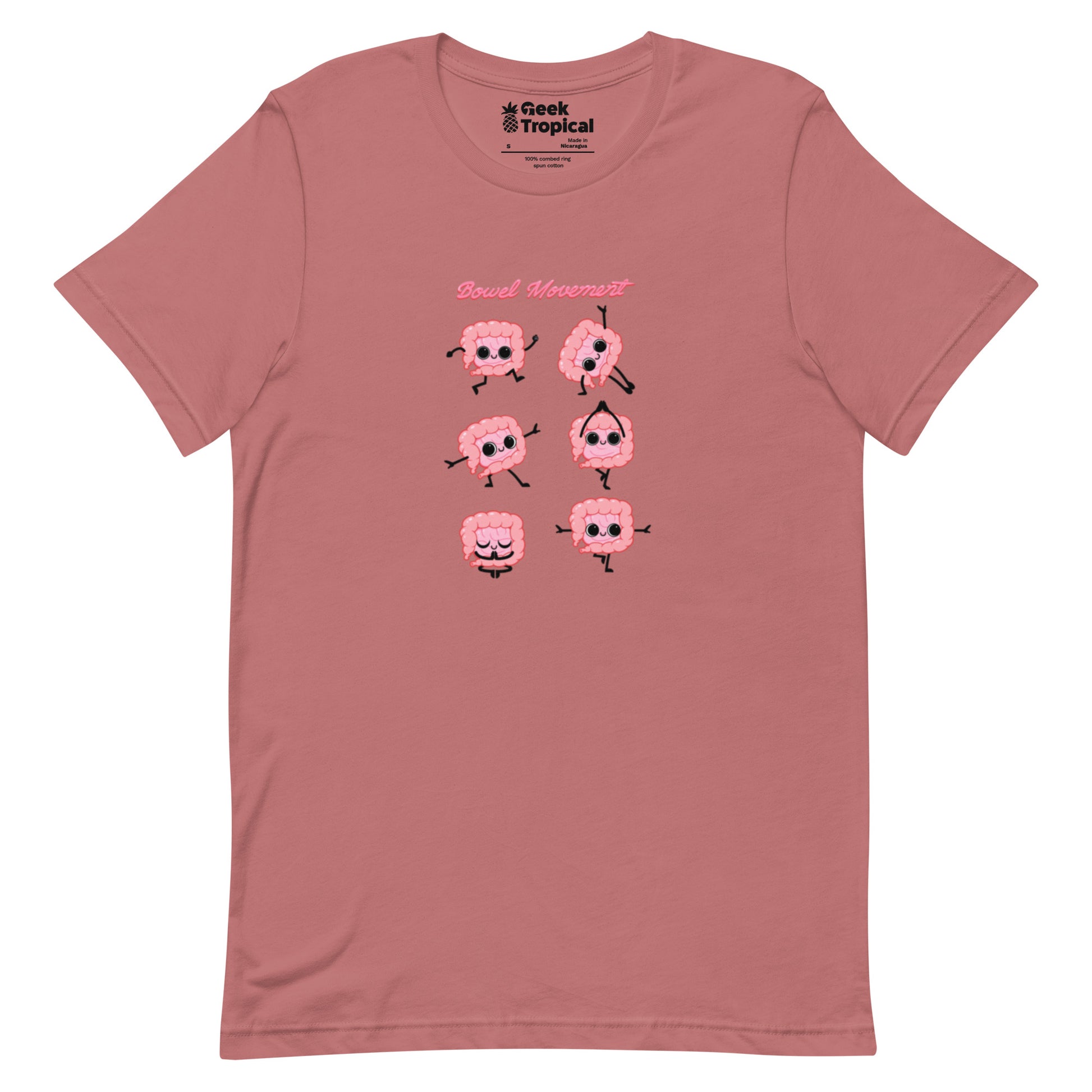 Bowel Movement T-Shirt Geek Nerd Design by Tobe Fonseca FLOW DESC WRITING Funny Prints