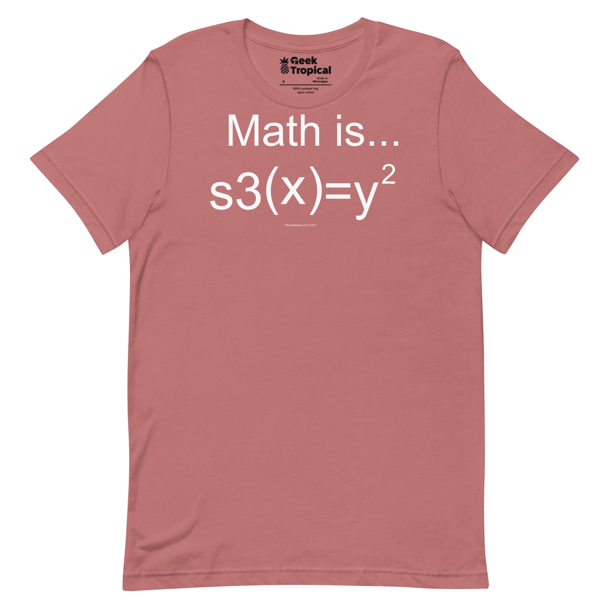 Math is sexy t-shirt Geek Nerd Advertise to Meta FLOW DESC WRITING Funny Prints