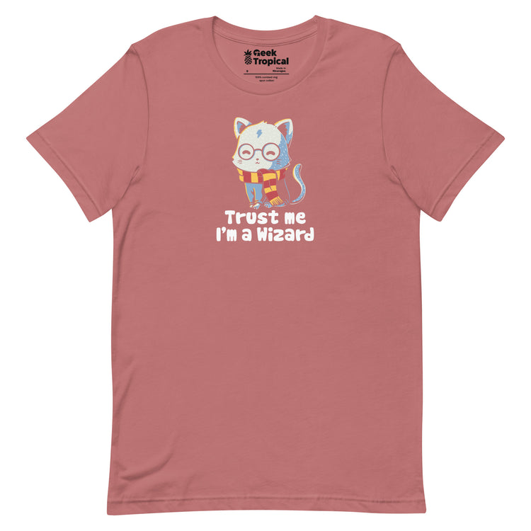 Trust me I'm A Wizard T-Shirt Geek Nerd Advertise to Meta Design by Tobe Fonseca dnd & rpg print