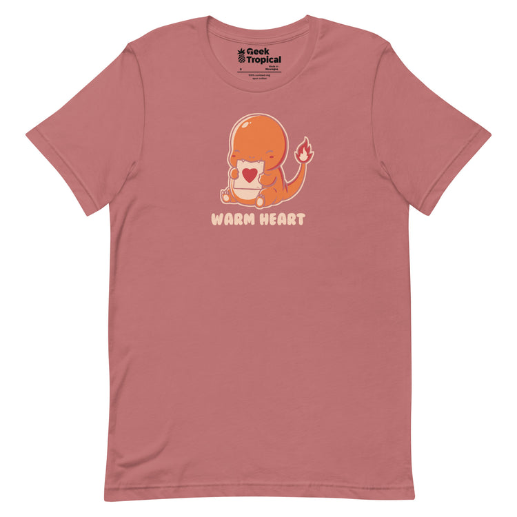 Warm Heart T-Shirt Geek Nerd Advertise to Meta Design by Tobe Fonseca FLOW DESC WRITING