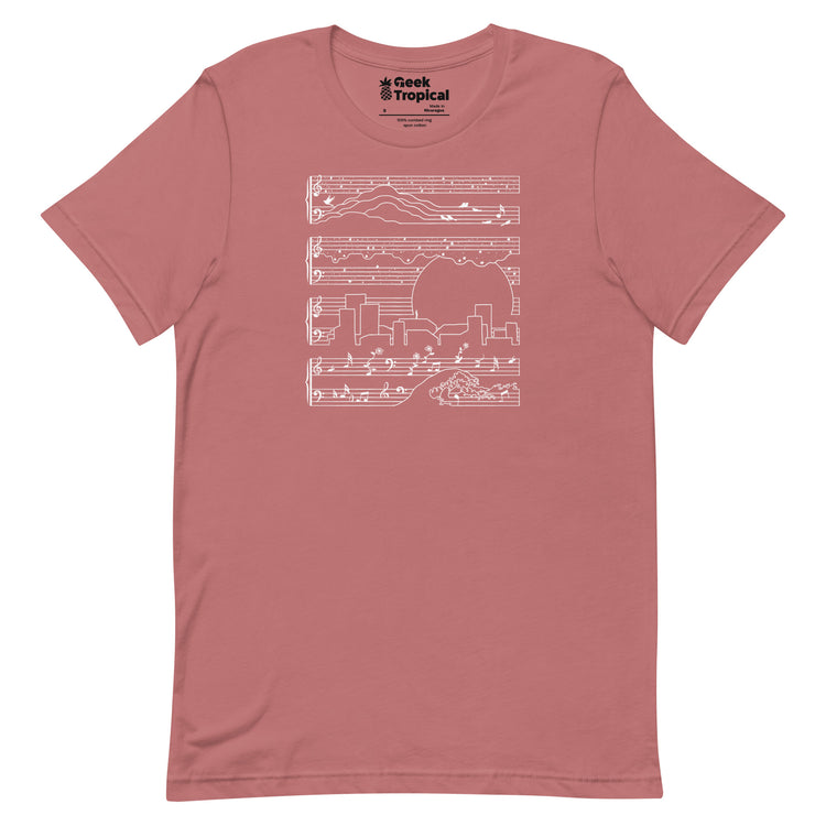The Moonlight Sonata T-Shirt Geek Nerd Advertise to Meta Design by Tobe Fonseca FLOW DESC WRITING