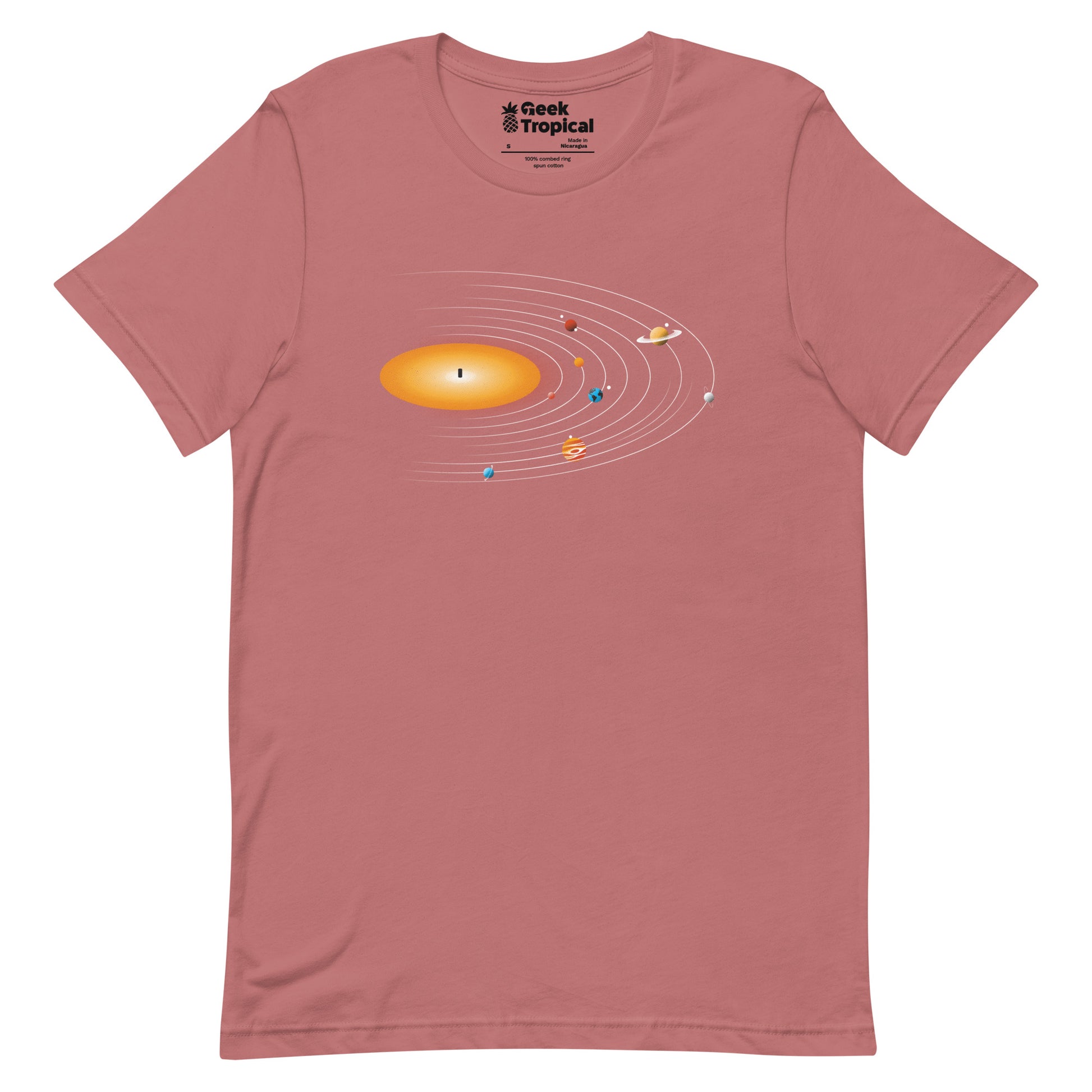 Solar System Vinyl Music T-Shirt 17