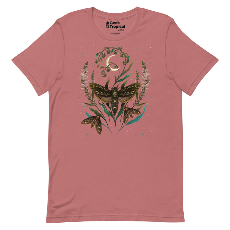 Death's Head T-Shirt Geek Nerd Advertise to Meta Design by Episodic Drawing FLOW DESC WRITING