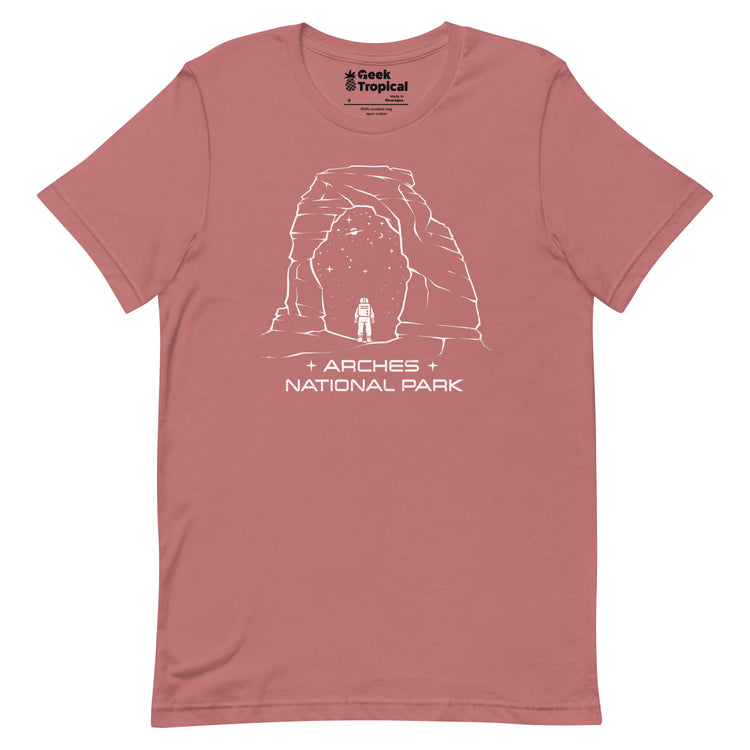Arches National Park T-Shirt Geek Nerd Advertise to Meta Design by Tobe Fonseca FLOW DESC WRITING
