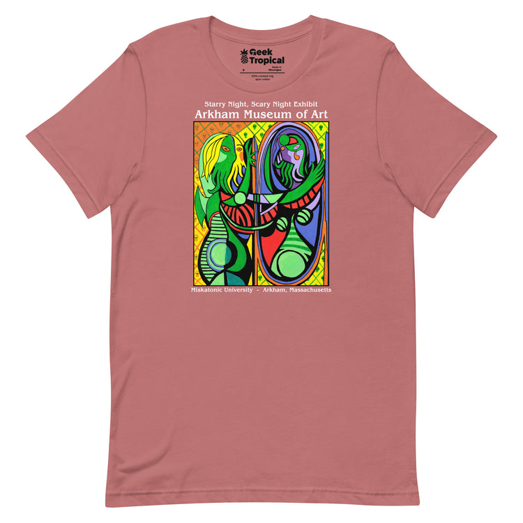 Arkham Musuem of Art Cthulhu T-Shirt Geek Nerd Advertise to Meta Book Prints Fantasy Prints