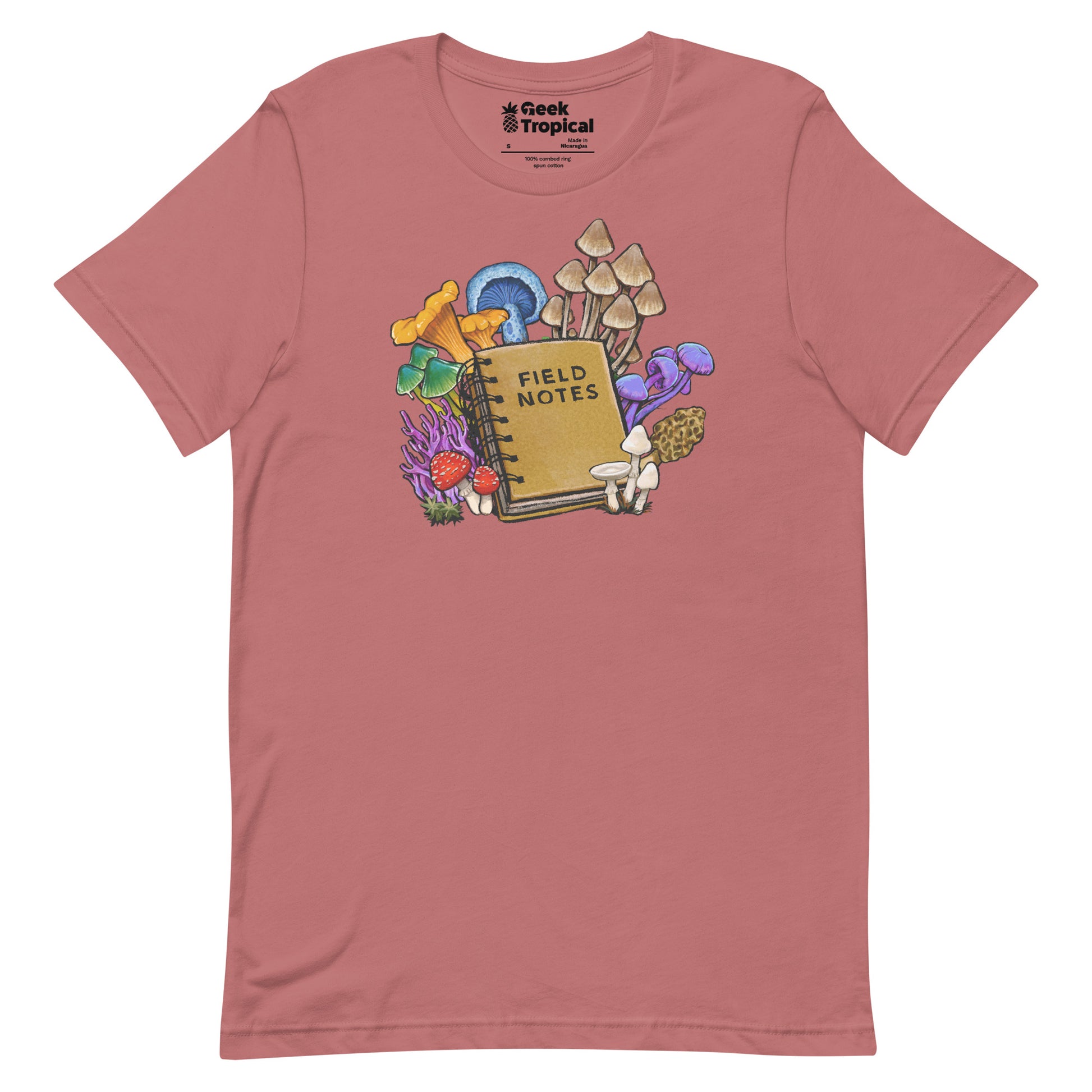 Mushroom Field Notes T-Shirt 12