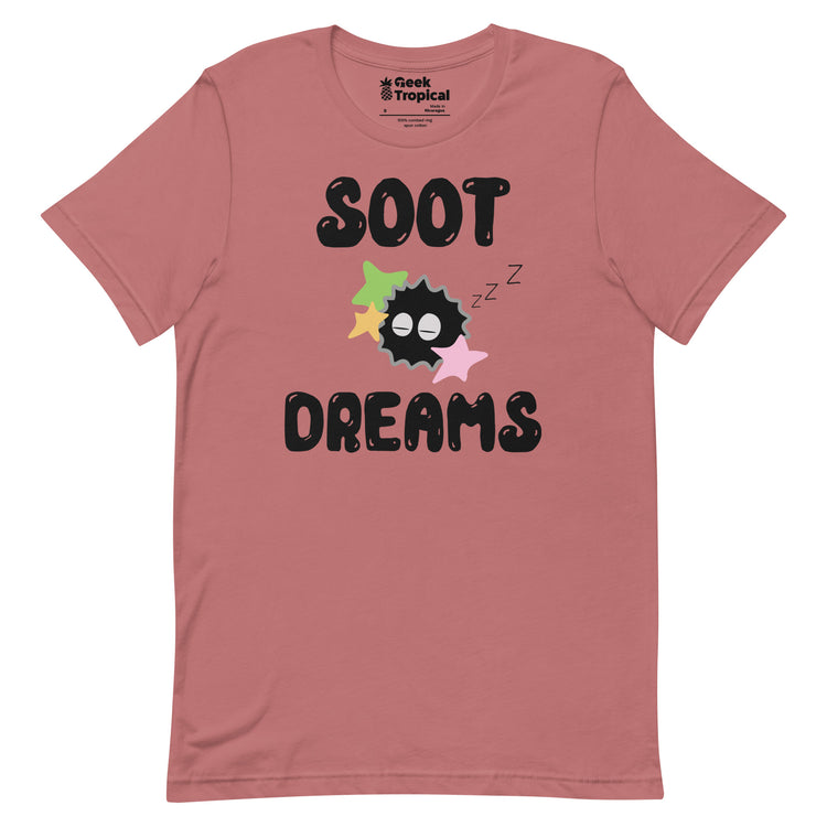 Sootdreams Sootsprite Anime T-Shirt Geek Nerd Advertise to Meta Anime Design by Heather Davenport