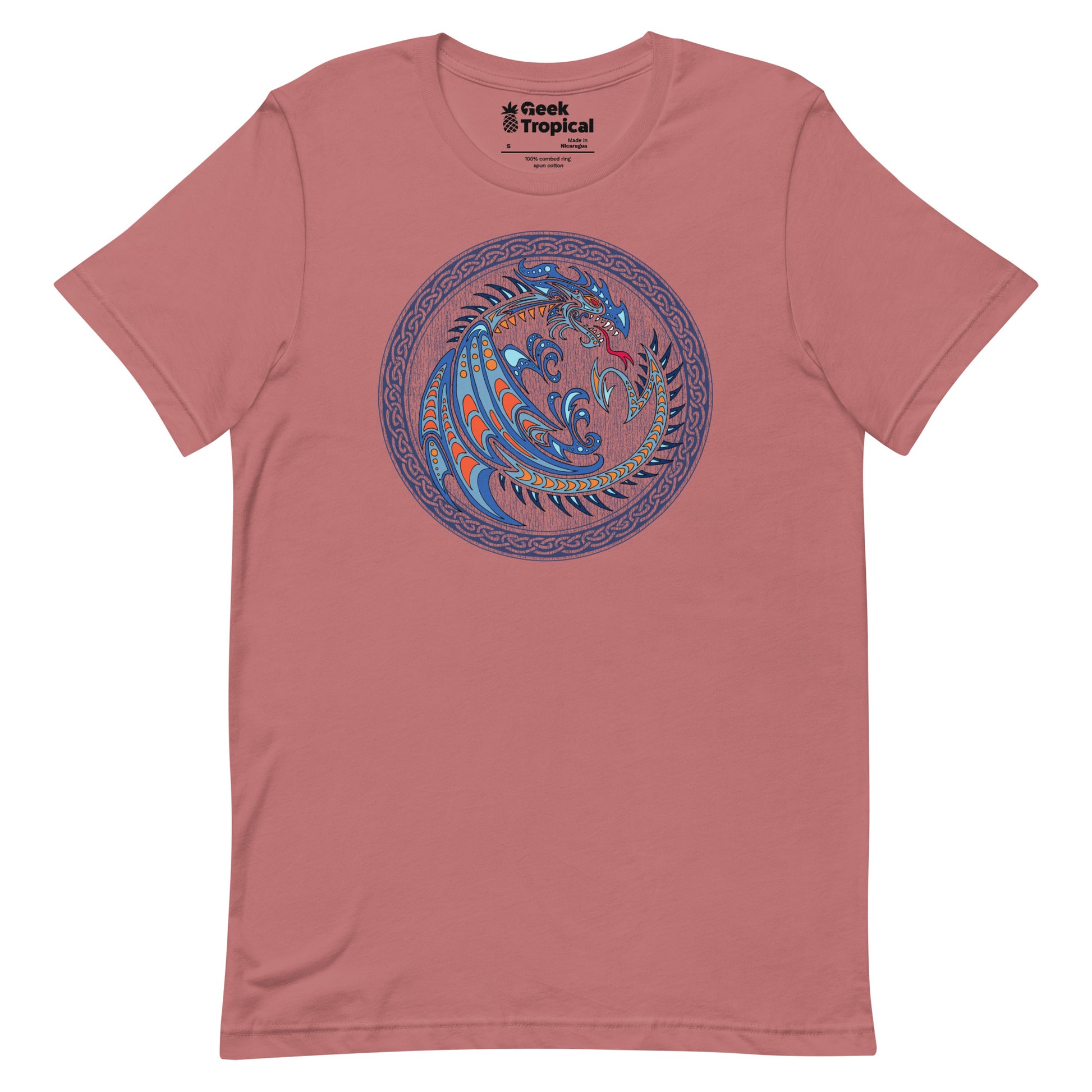 Tribal Dragon Crest T-Shirt 13