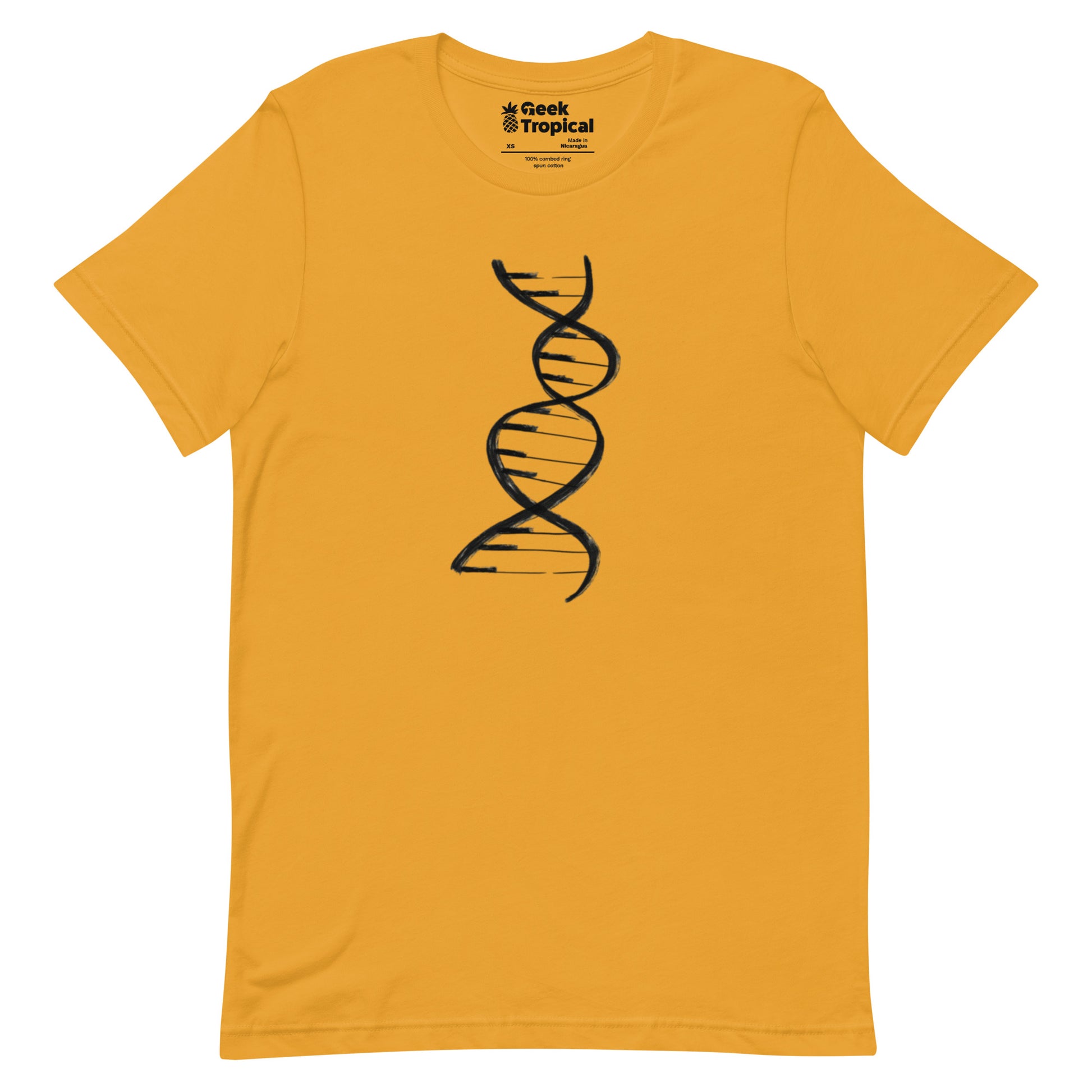 DNA Piano Music T-Shirt Geek Nerd Design by Tobe Fonseca FLOW DESC WRITING music print