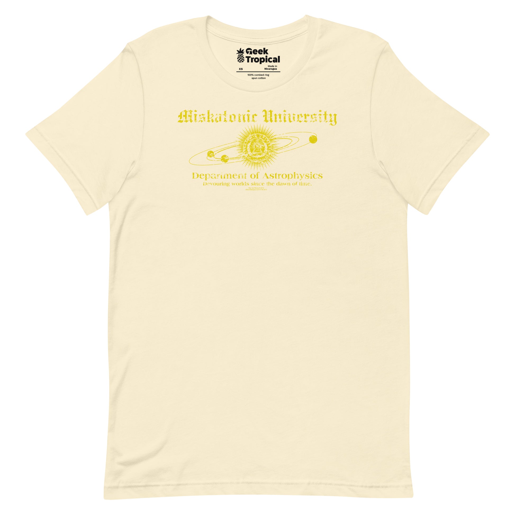 Miskatonic Astrophysics t-shirt Geek Nerd Advertise to Meta Book Prints Fantasy Prints
