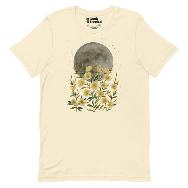 Moon Greeting T-Shirt Geek Nerd Advertise to Meta Design by Episodic Drawing FLOW DESC WRITING