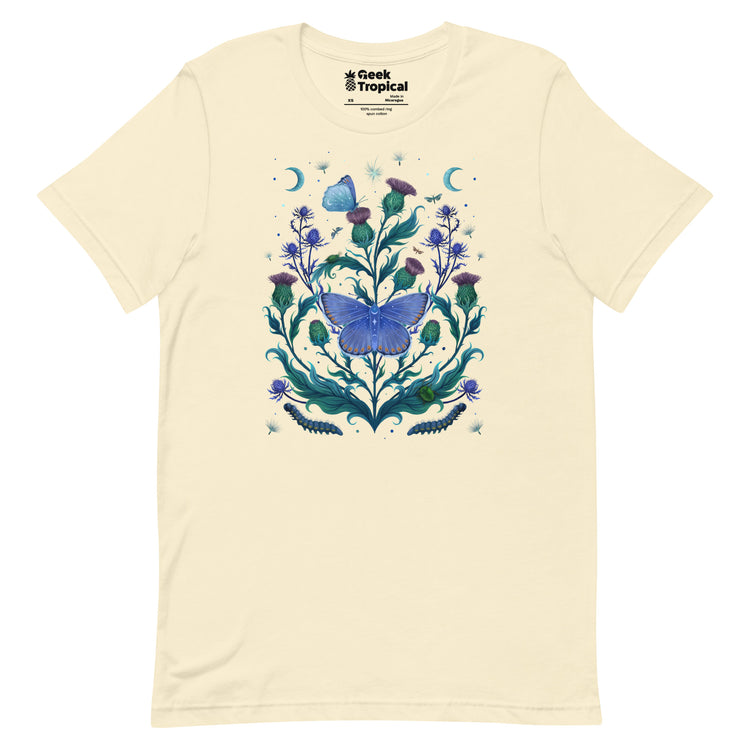 Thistle Home T-Shirt Geek Nerd Advertise to Meta Botany Print Design by Episodic Drawing
