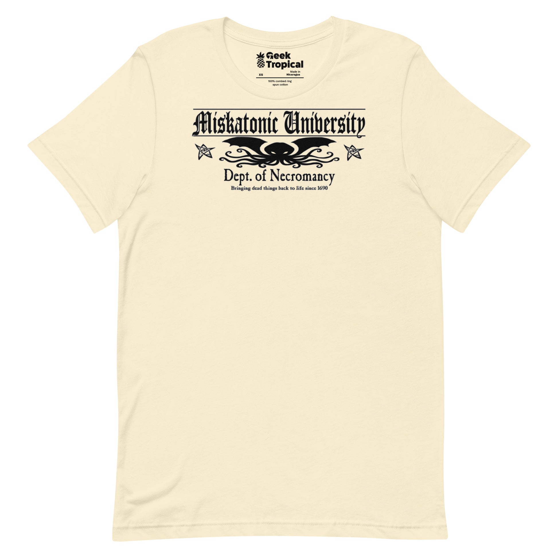 Miskatonic University Dept Necromancy T-Shirt 16