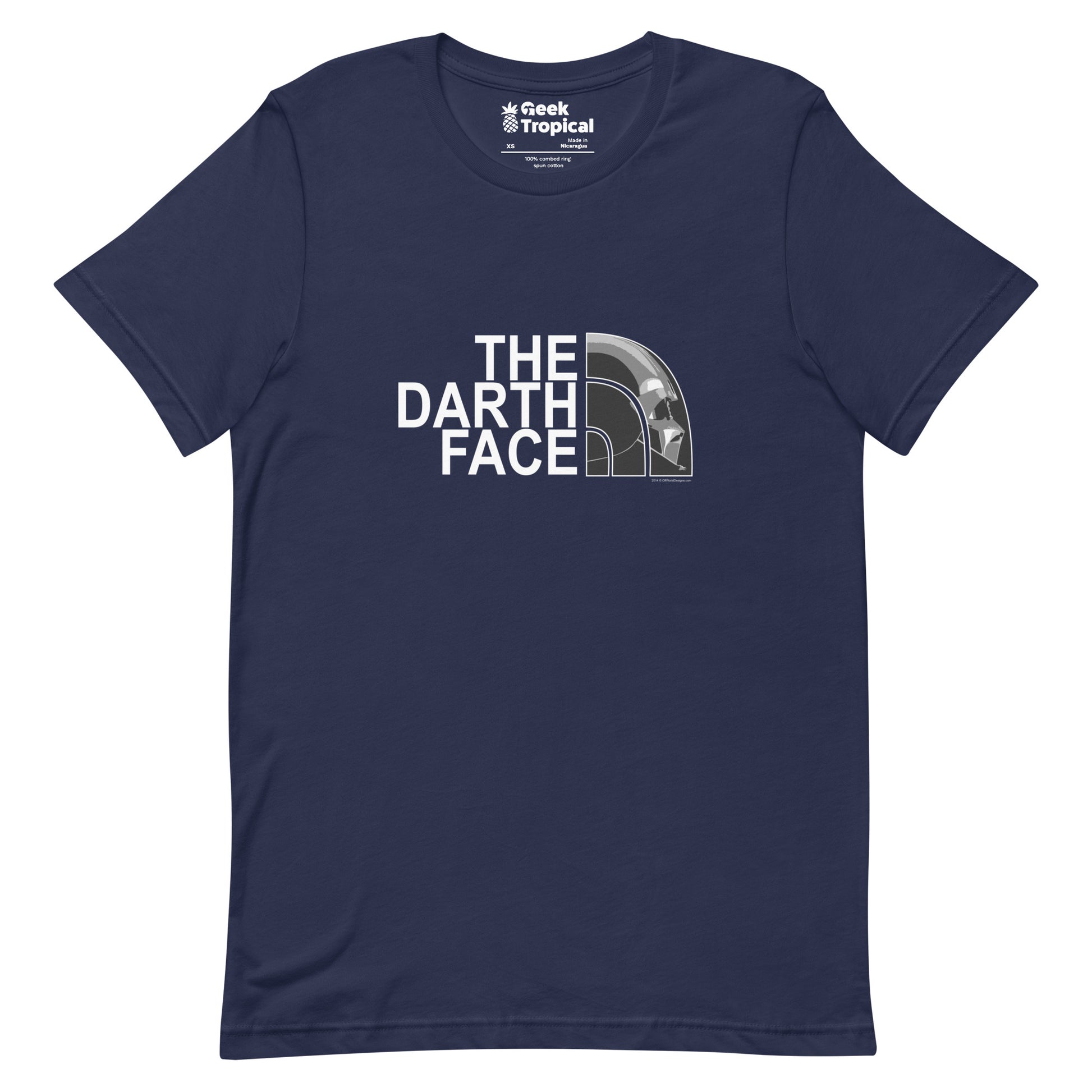 The Dark Face T-Shirt Geek Nerd Design by Tobe Fonseca Gpt - No - Tags