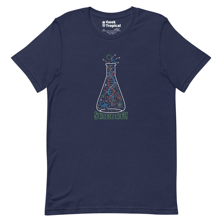 Always Science T-Shirt Geek Nerd Design by Tobe Fonseca FLOW DESC WRITING science print