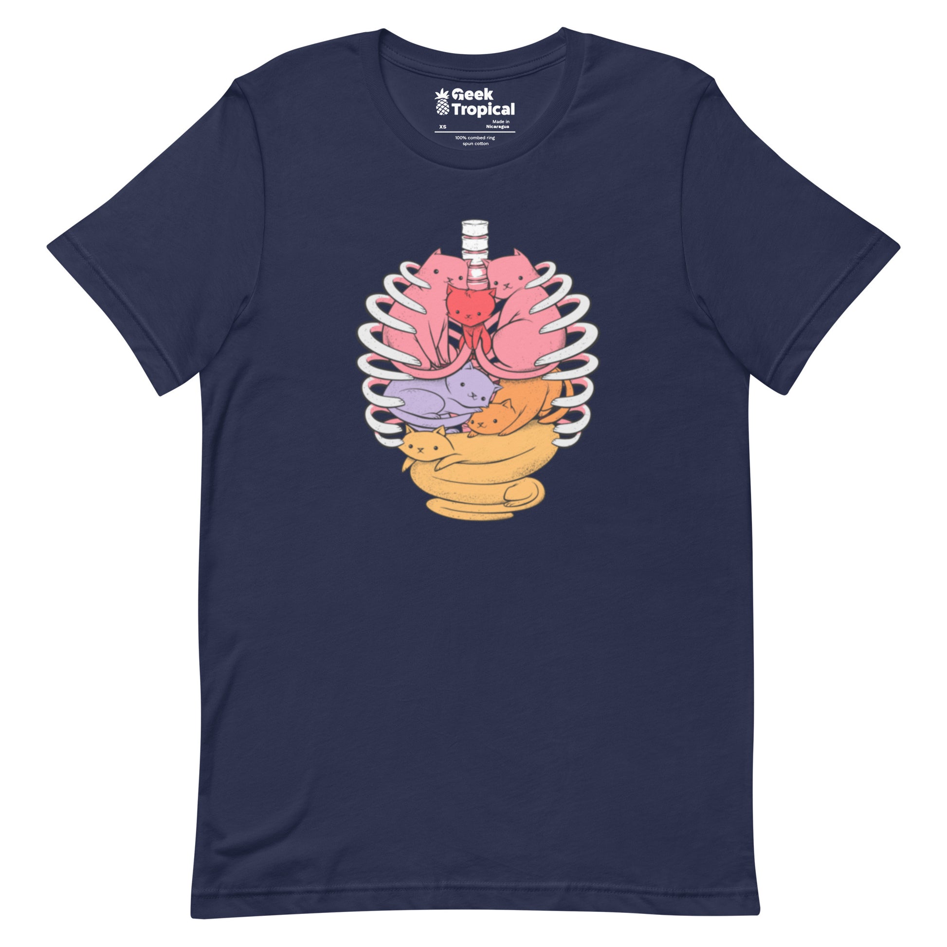 Anatomicat T-Shirt Geek Nerd Animal Patterns Design by Tobe Fonseca FLOW DESC WRITING