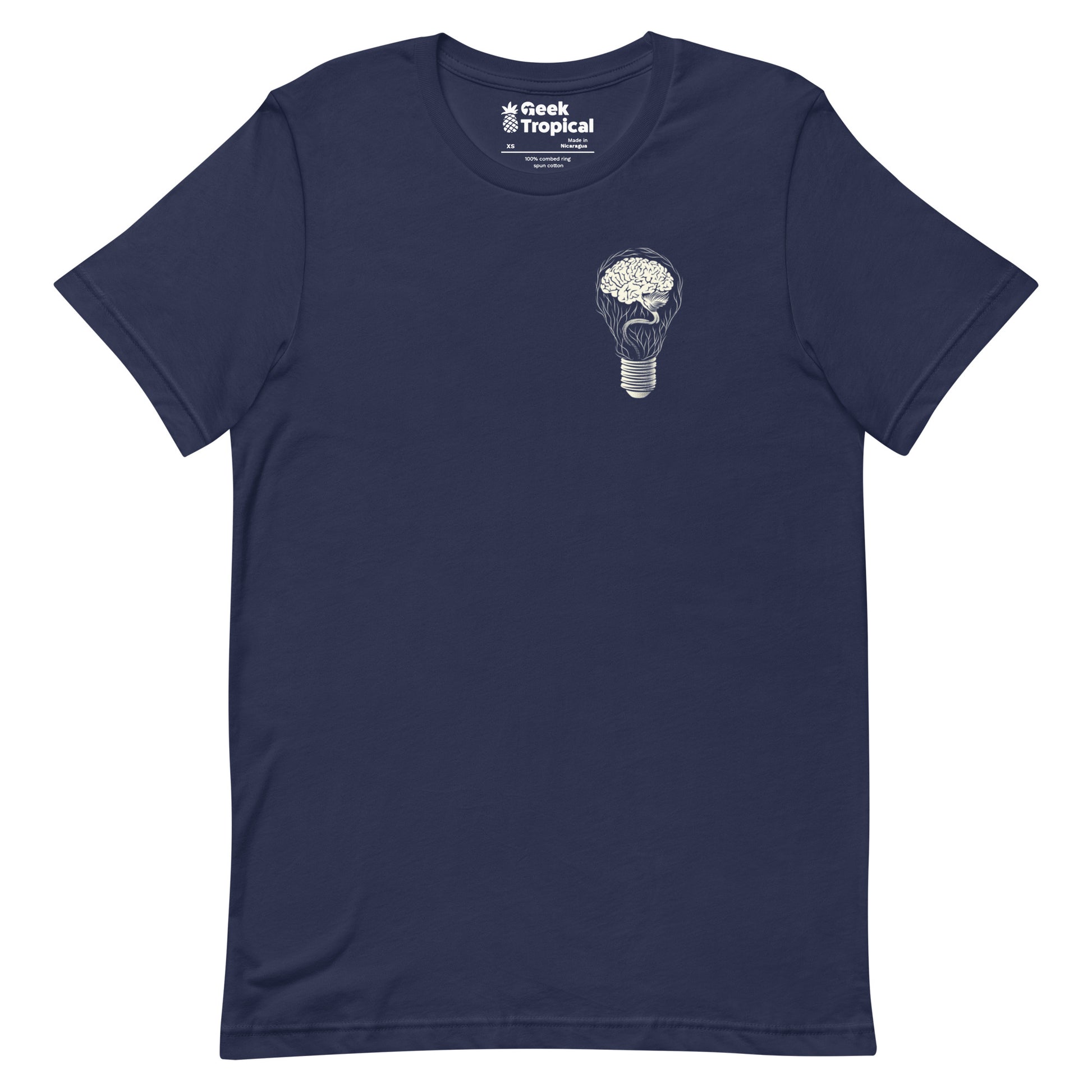 Brain Enlightenment Nervous System T-Shirt Geek Nerd Design by Tobe Fonseca FLOW DESC WRITING science print