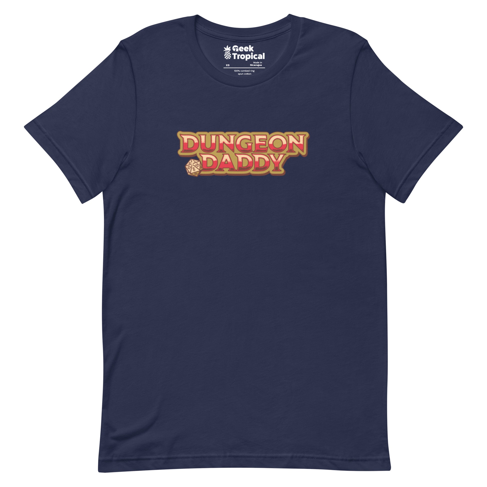 DND Dungeon Daddy T-Shirt Geek Nerd Design by Tobe Fonseca dnd & rpg print Fantasy Prints