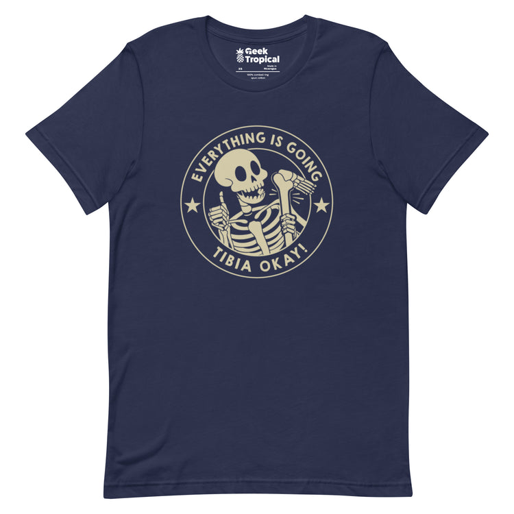 TIBIA Okay Funny T-Shirt Geek Nerd