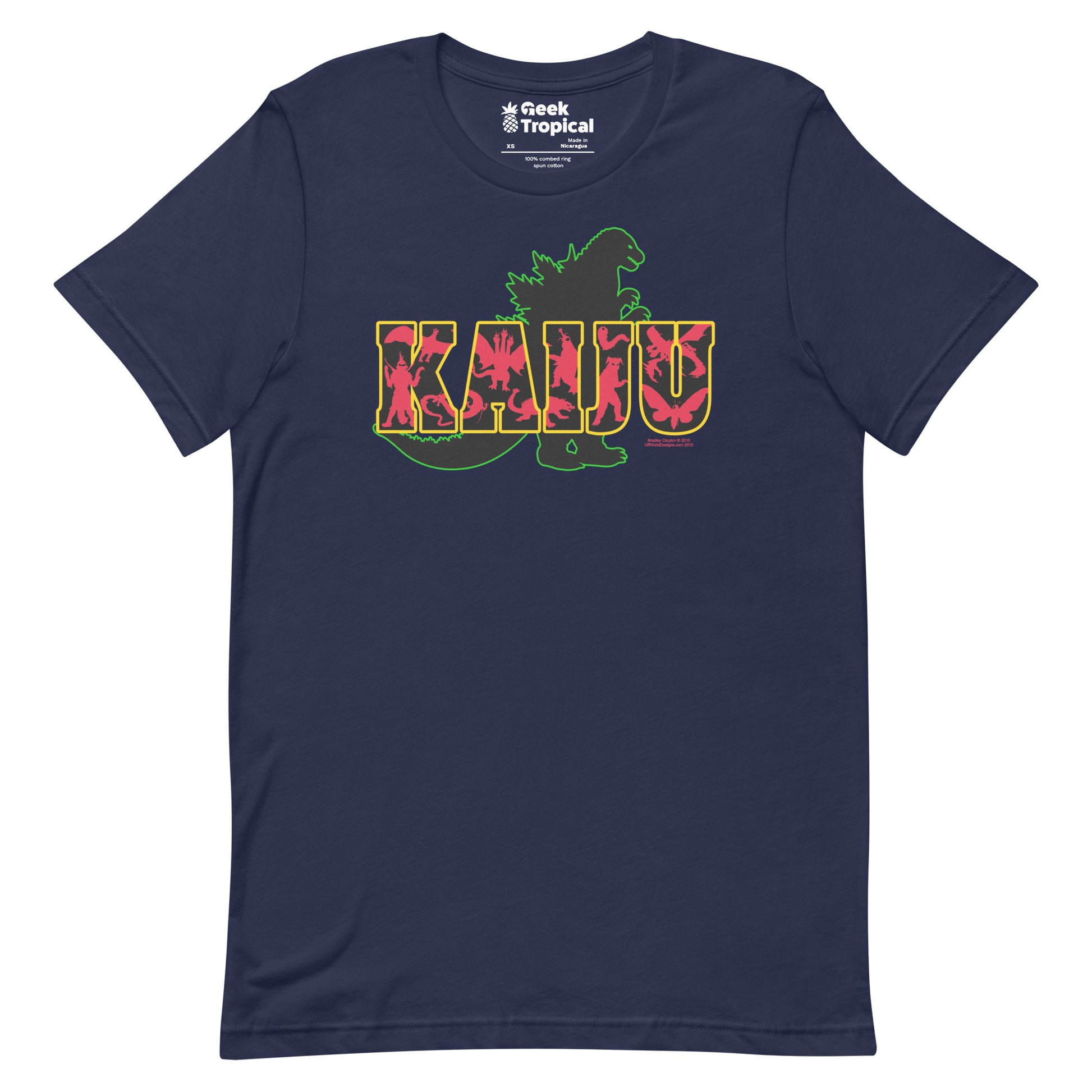 Kaiju BC t-shirt Geek Nerd Advertise to Meta Anime dinosaur print