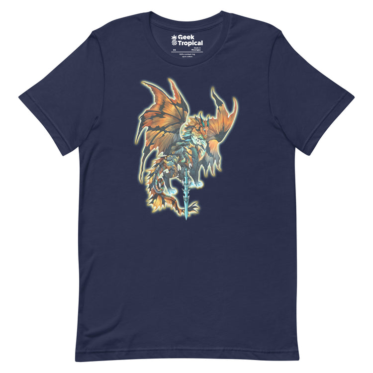 Dragonblade THUNDERBLADE OG T-Shirt Geek Nerd Advertise to Meta Design by Ruth Thompson Fantasy Prints