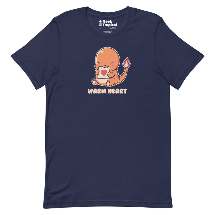 Warm Heart T-Shirt Geek Nerd Advertise to Meta Design by Tobe Fonseca FLOW DESC WRITING