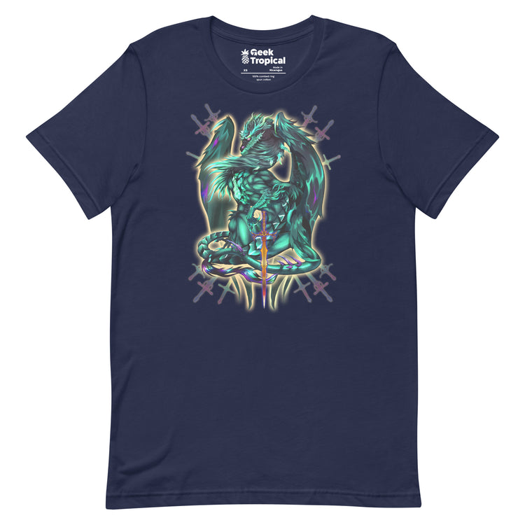 Dragonblade TERRABLADE T-Shirt Geek Nerd Advertise to Meta Design by Ruth Thompson Fantasy Prints