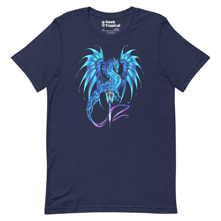 Dragonblade SEABLADE T-Shirt Geek Nerd Advertise to Meta Design by Ruth Thompson Fantasy Prints