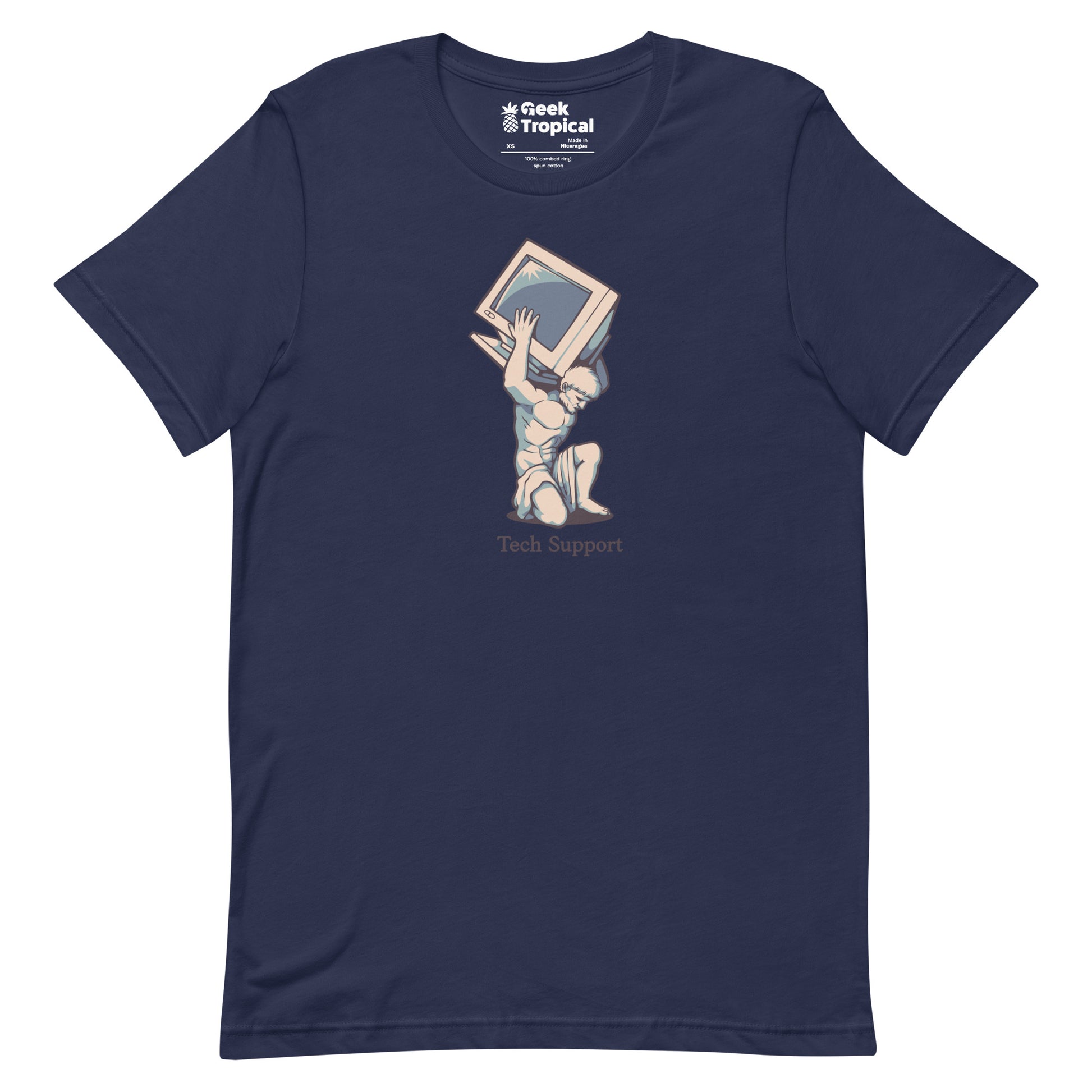Tech Support Atlas T-Shirt 8