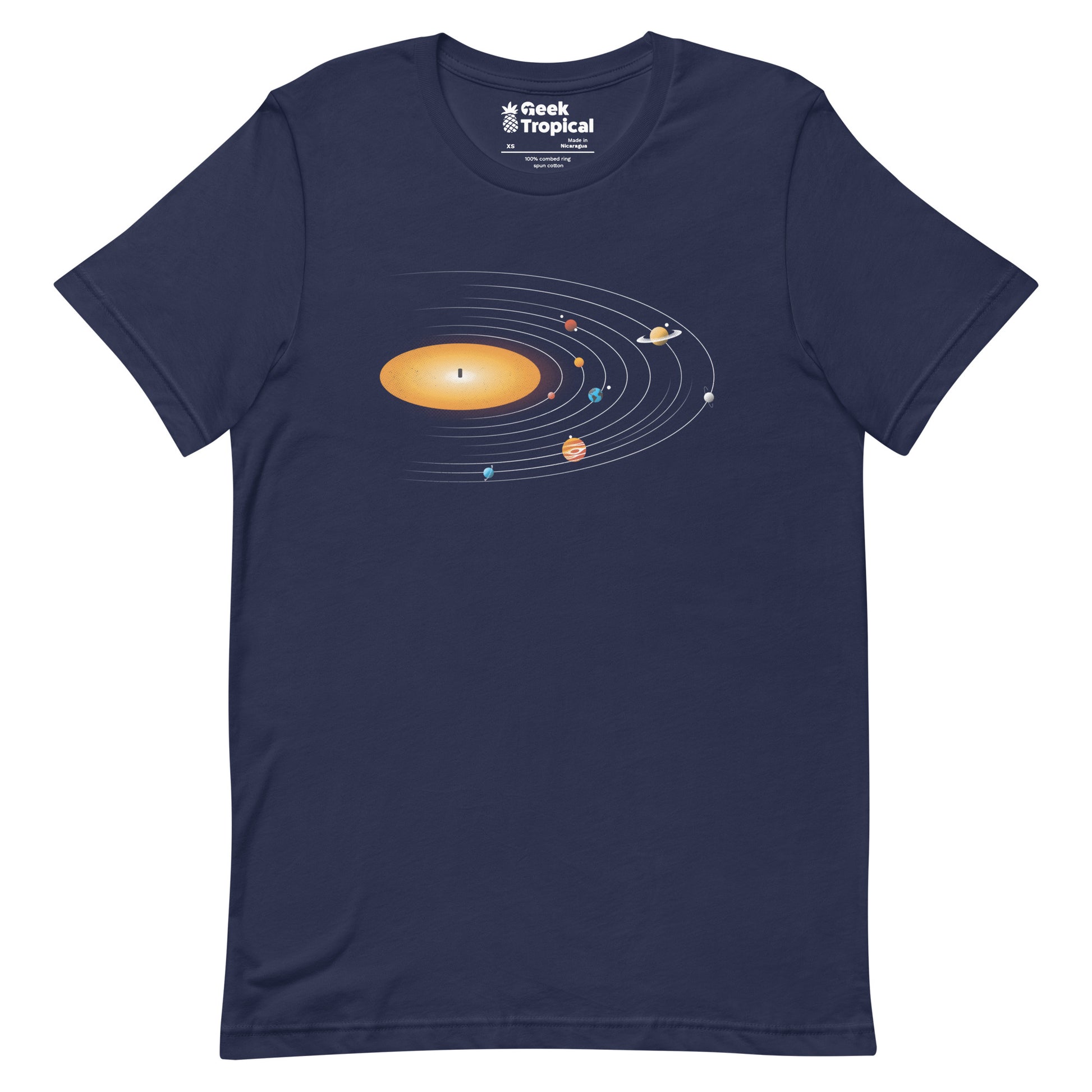 Solar System Vinyl Music T-Shirt 8
