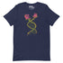 Flower DNA T-Shirt Geek Nerd Advertise to Meta Botany Print Design by Tobe Fonseca