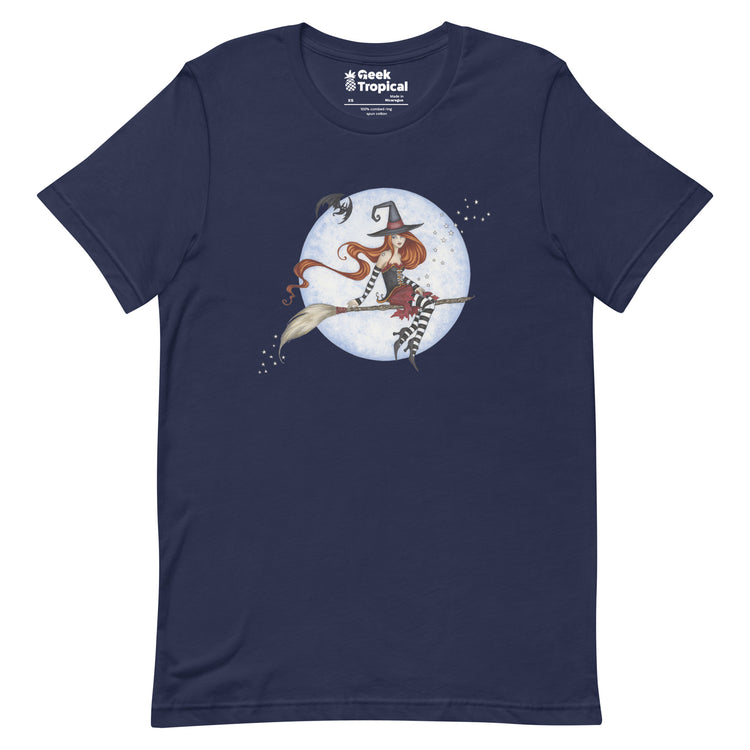 Amy Brown Moonlight Ride T-Shirt Geek Nerd Advertise to Meta Design by Amy Brown Fantasy Prints