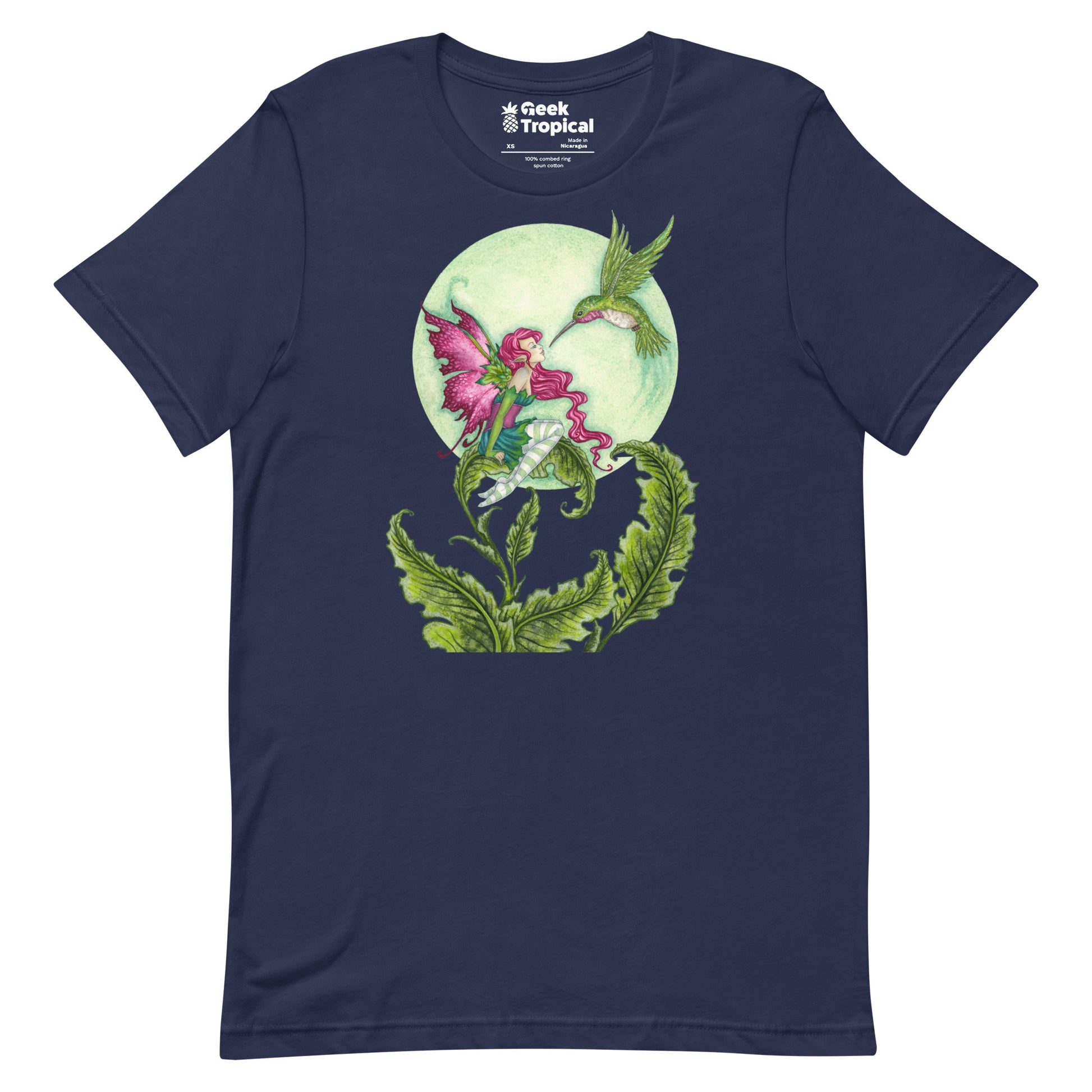 Amy Brown Flirting T-Shirt Geek Nerd Advertise to Meta Animal Patterns Design by Amy Brown